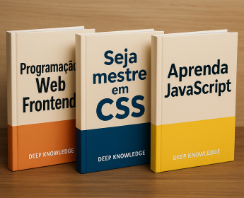Comprar 3 Livros de Programação Web
