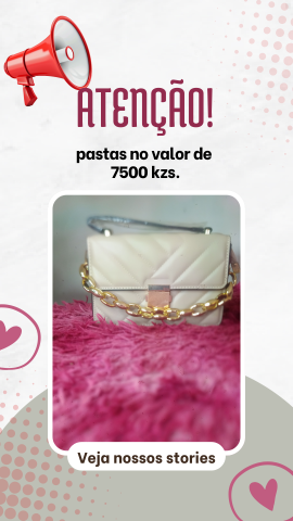 Venda Pastas femininas, chapéus e perfumes