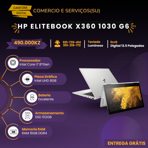 Venda MacBook Pro 2019 & HP EliteBook