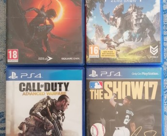 A venda Jogos para Playstation 4
