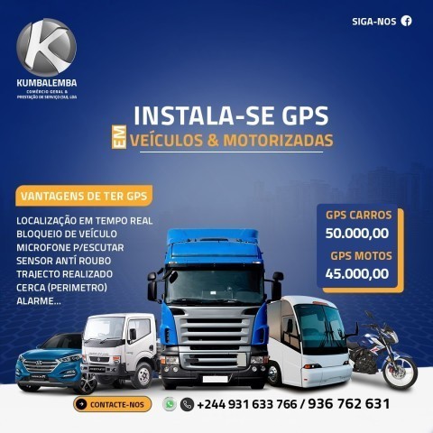 Venda Montagem de Rastreador Veicular GPS