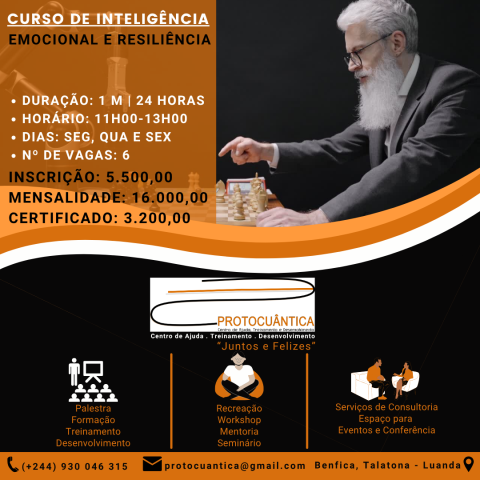 Venda CURSO DE INTELIGÊNCIA EMOCIONAL E RESILIÊNCIA