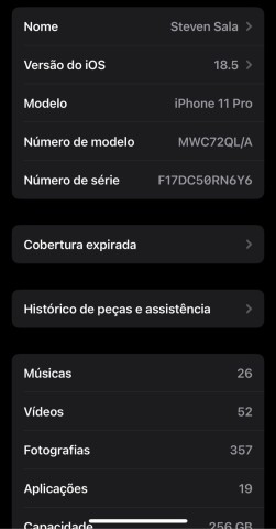 Venda IPhone 11 Pro