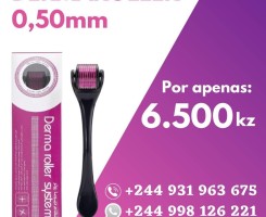 A venda Dermaroller para pele, barba e cabelo.