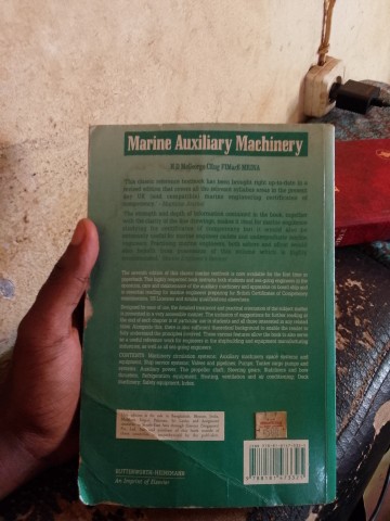 Venda Marine Auxiliary Machinery 7th Edition