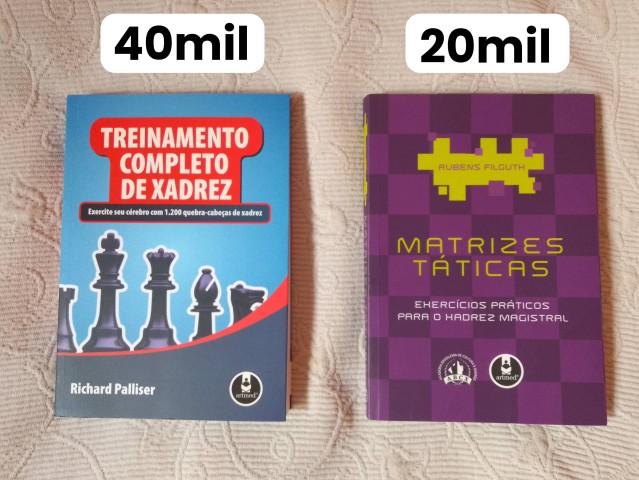 Venda Livros de Xadrez para jogadorez iniciantes, intermediários e profissionais
