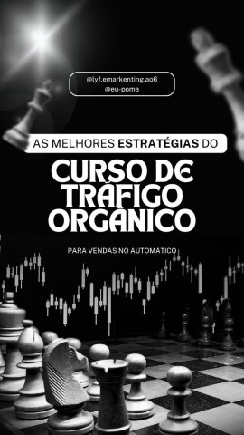 Venda AS MELHORES ESTRATÉGIAS DO CURSO DE TRÁFIGO ORGÂNICO - para vendas no automático vl. 1