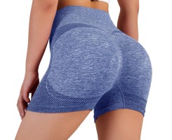 Comprar Shorts Fitness Cintura Alta Levantamento De Quadril