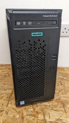 Venda Servidor em Torre HP ProLiant ML10 G9,Intel Xeon 3.30GHz, 32GB RAM, 512GB SSD