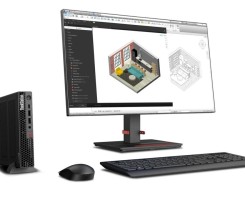 A venda Desktop Completo Lenovo ThinkStation P350 mini Intel Core i7 11ª Geraç...