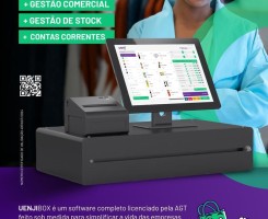 A venda Sistema de Facturação, certificado pela AGT