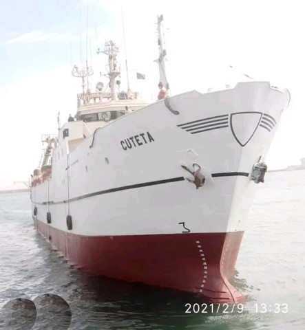 Venda Navio de Pesca, Cuteta prnt