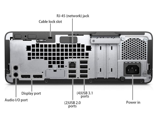 Venda CPU HP PRODESK i5-7Gen (RAM 8GB - SSD 512GB)