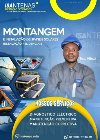 Venda Instalação de Painéis Solares Residenciais e Comerciais Energia Limpa e Sustentável