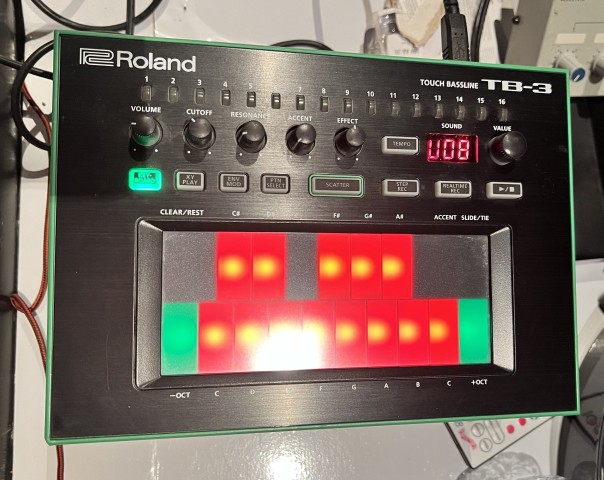 Venda Roland TB-3 Touch Bassline Sintetizador Analógico Virtual