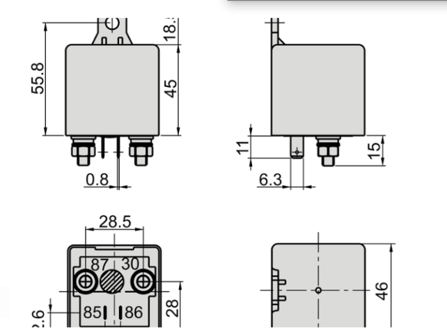 Venda Relé 12V 200A