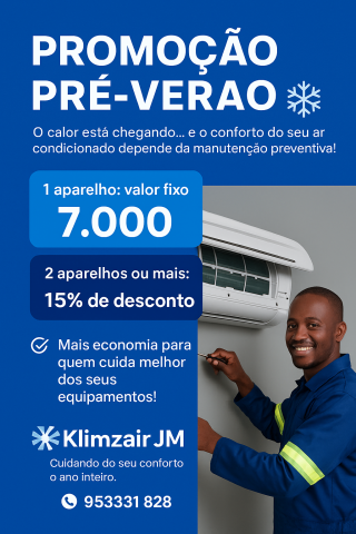 Venda ️️ KLIMZAIR JM CONFORTO E QUALIDADE AO SEU ALCANCE ️️