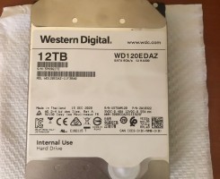 A venda Disco duro WD 12TB