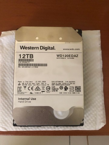 Venda Disco duro WD 12TB