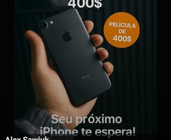 A venda Promoção de iPhone