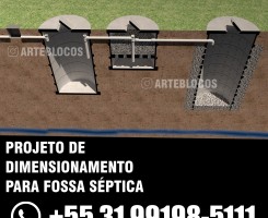 A venda Projecto fossa séptica sob medida