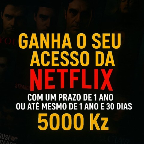 Venda Netflix durante um ano