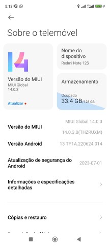 Venda Redmi note 12S