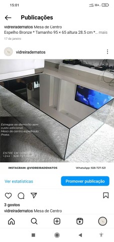 Venda Mesas De Centro Espelhado