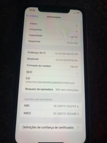 Venda IPHONE XR 128GB