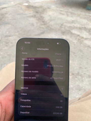 Venda IPHONE 16 PRO MAX