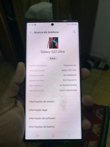 Venda Galaxy s22 ultra