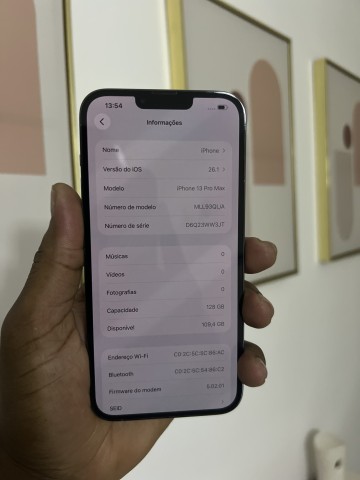 Venda Vendo iPhone 13 Pro Max 128GB