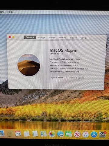 Venda Vendo Mac Book Pro 2012 Semi Novo