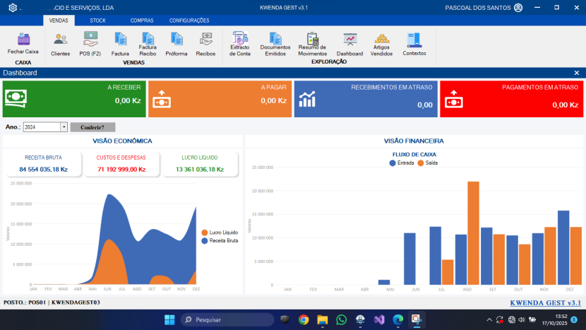 Venda Kwenda Gest - SOFTWARE DE GESTÃO E FACTURAÇÃO