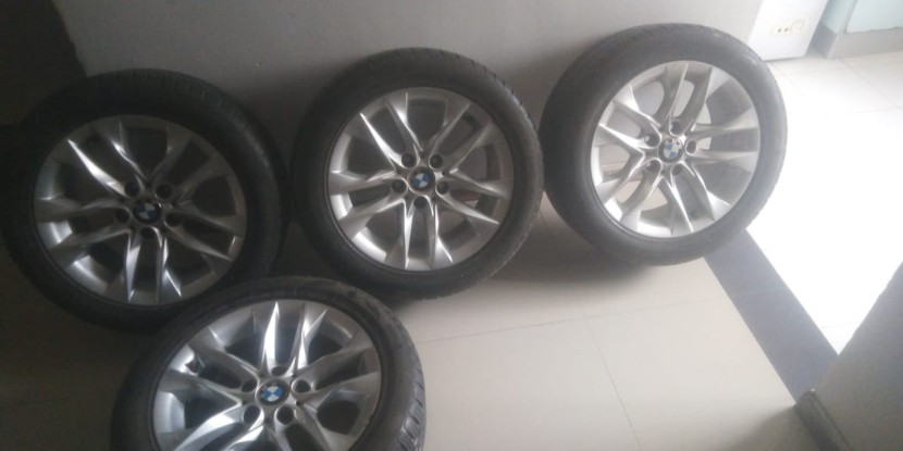 Venda Jantes BMW originais + Pneus Fortron 225/50 ZR17
