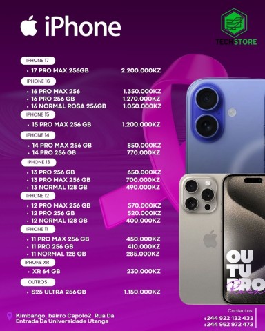 Venda IPhones Disponíveis na nossa loja