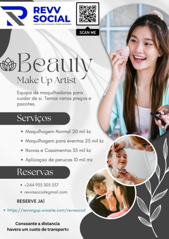 Venda Equipa de maquilhadoras