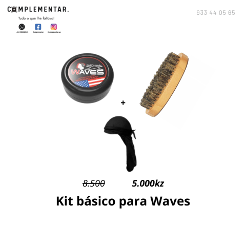 Venda Kit Waves e Estilo no Cabelo