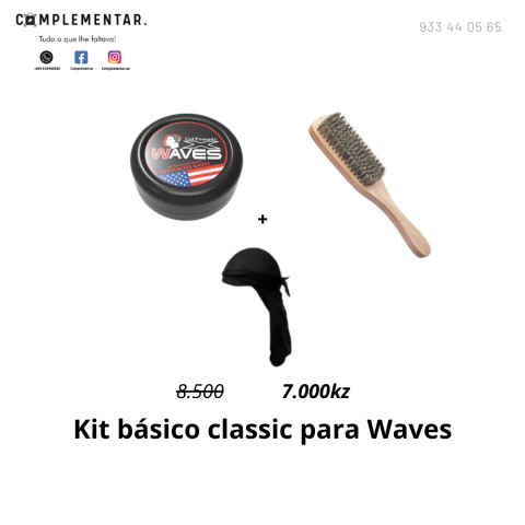 Venda Kit Waves e Estilo no Cabelo