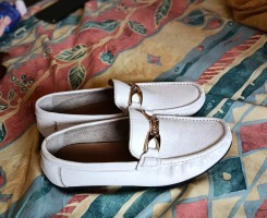 A venda Desapego meu Mocassin da Versace