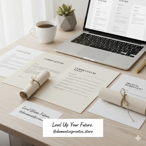 Venda Criação de CV Profissional e Digitação Rápida Entrega Hoje