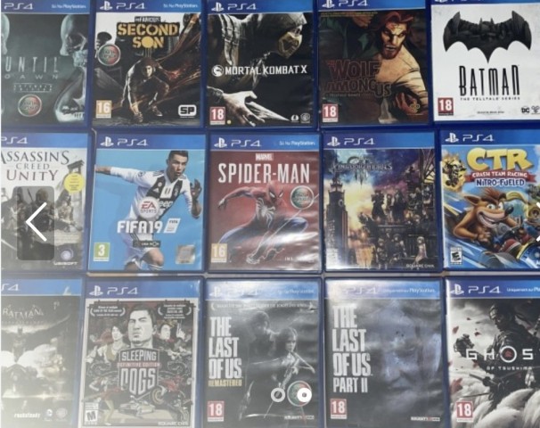 Venda PS4 de 500 GB (usada)