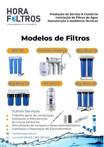 Venda Filtros doméstico