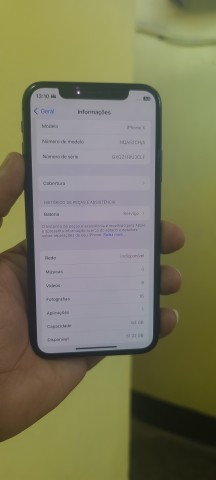 Venda IPhone X normal limpinho