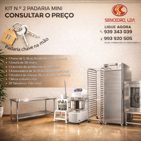 Venda KIT DE MÁQUINAS PARA PRODUZIR PÃES