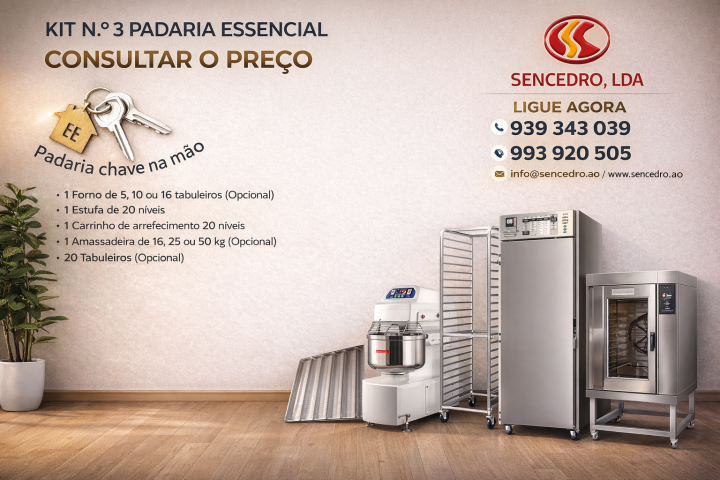 Venda KIT DE MÁQUINAS PARA PRODUZIR PÃES