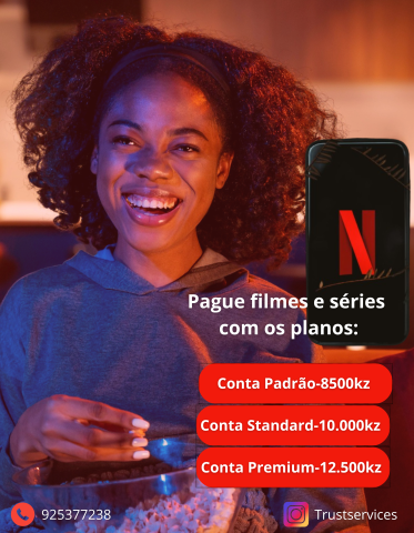 Venda Serviço de streaming; Netflix , Disney plus, prime vídeo, Spotify e muito mais