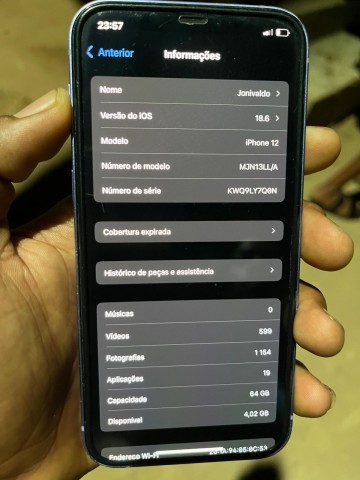 Venda IPhone 12 64 gigas
