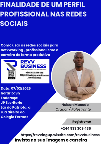 Venda Finalidade de um perfil professional nas redes sociais