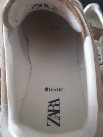 Venda Sapatilha Zara tamanho 41 Cor Creme